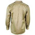 Guida camicia dell'esercito greco Fatica morta Stock Giacca militare Chino Khaki Nuova