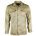 Guida camicia dell'esercito greco Fatica morta Stock Giacca militare Chino Khaki Nuova