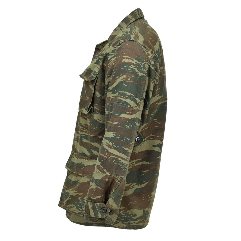 Guida militare greca autentica resistente combattimento tattico da combattimento da lucertola scura camo