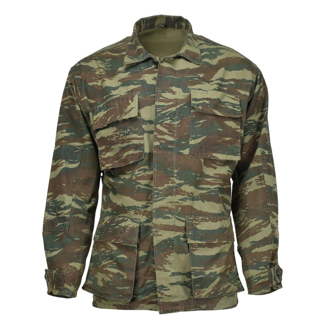 Guida militare greca autentica resistente combattimento tattico da combattimento da lucertola scura camo