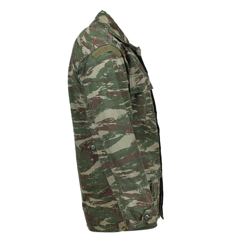 Guida vera e propria giacca greca lucertola camo durevole combattimento tattico di campo ripstop