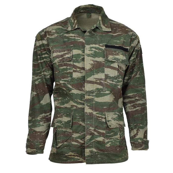 Vera giacca militare greca lucertola mimetica resistente ripstop combattimento tattico sul campo - GoMilitar