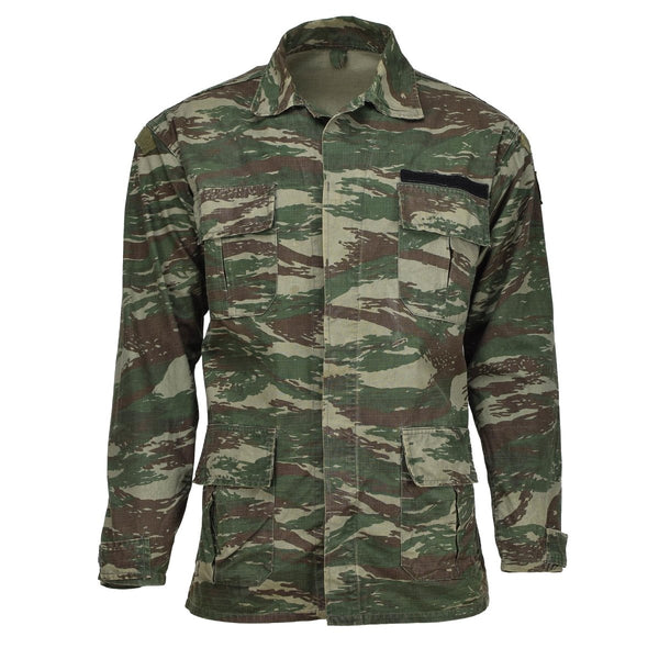 Guida vera e propria giacca greca lucertola camo durevole combattimento tattico di campo ripstop