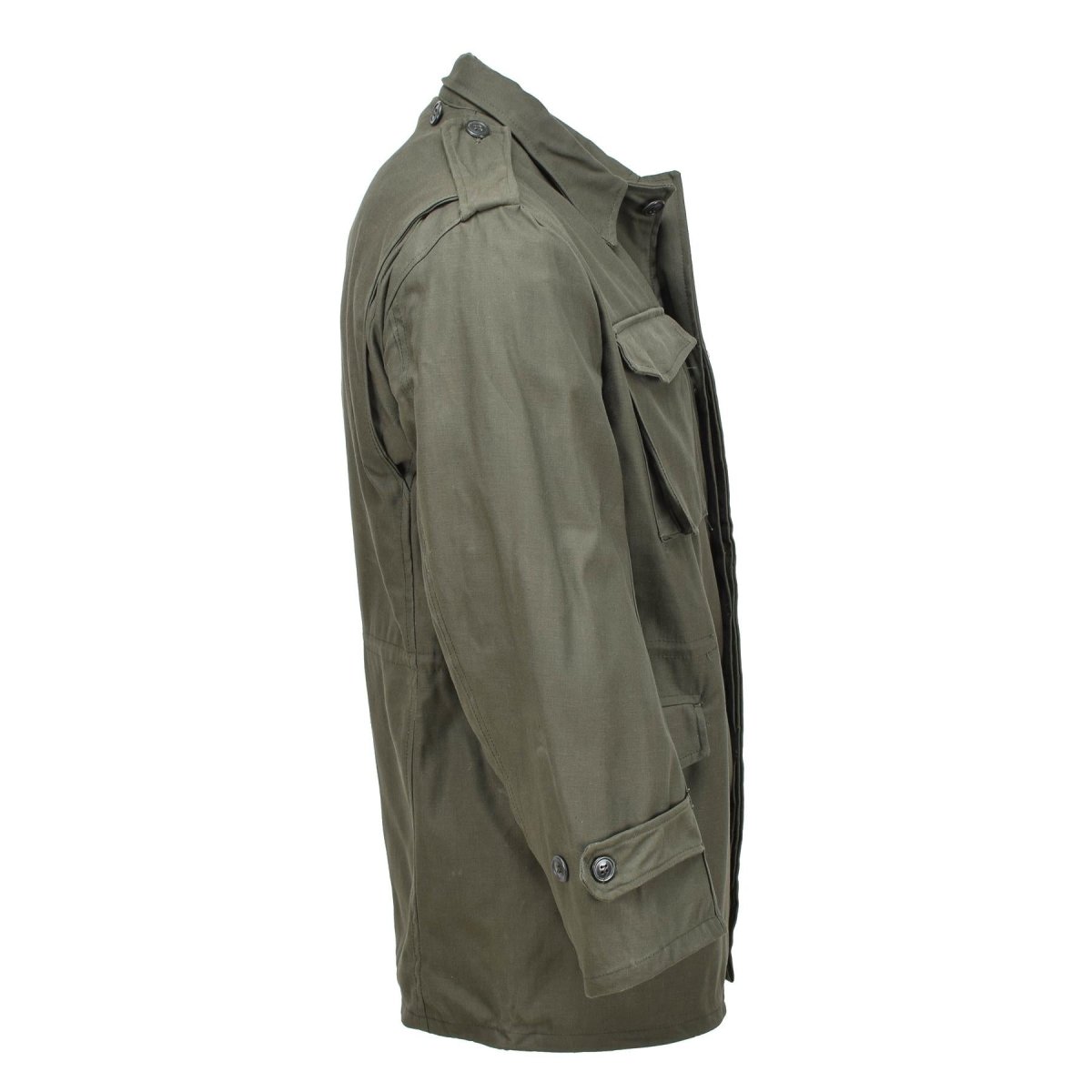 Genuino giacca da campo militare greca m65 usi tipo olive army uniform surplus nuovo