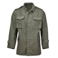 Genuino giacca da campo militare greca m65 usi tipo olive army uniform surplus nuovo