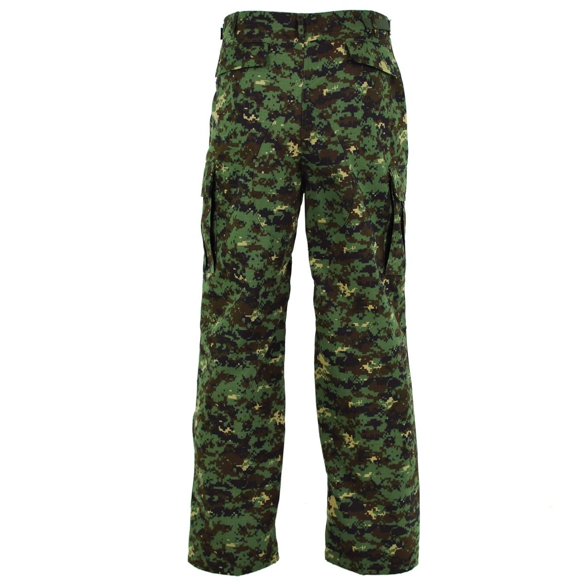 Guinea Guinea Bissau Pants dell'esercito RIPSTOP JUNGLE CAMOUFFAGE IMBIETTO MILITARI NUOVO