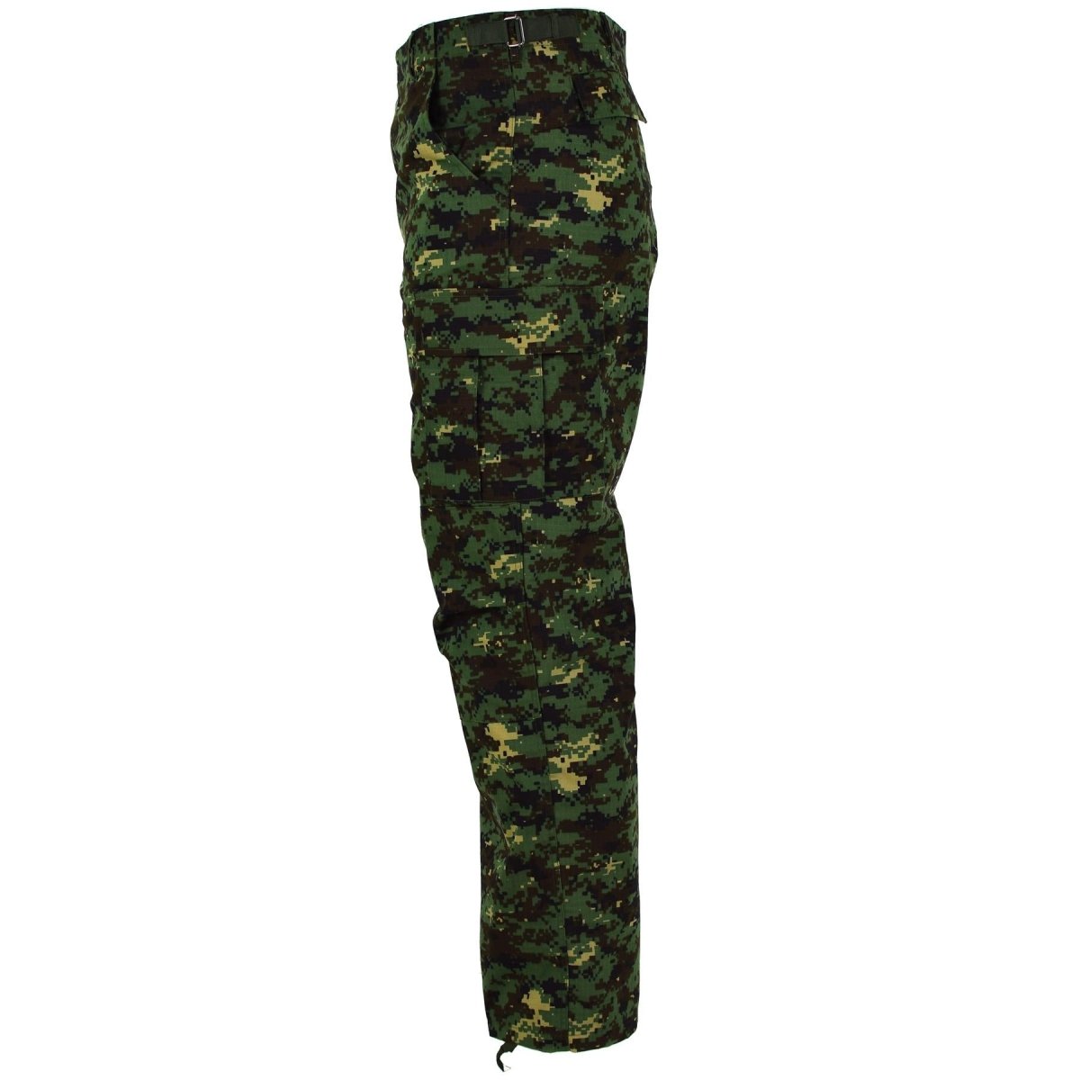 Guinea Guinea Bissau Pants dell'esercito RIPSTOP JUNGLE CAMOUFFAGE IMBIETTO MILITARI NUOVO