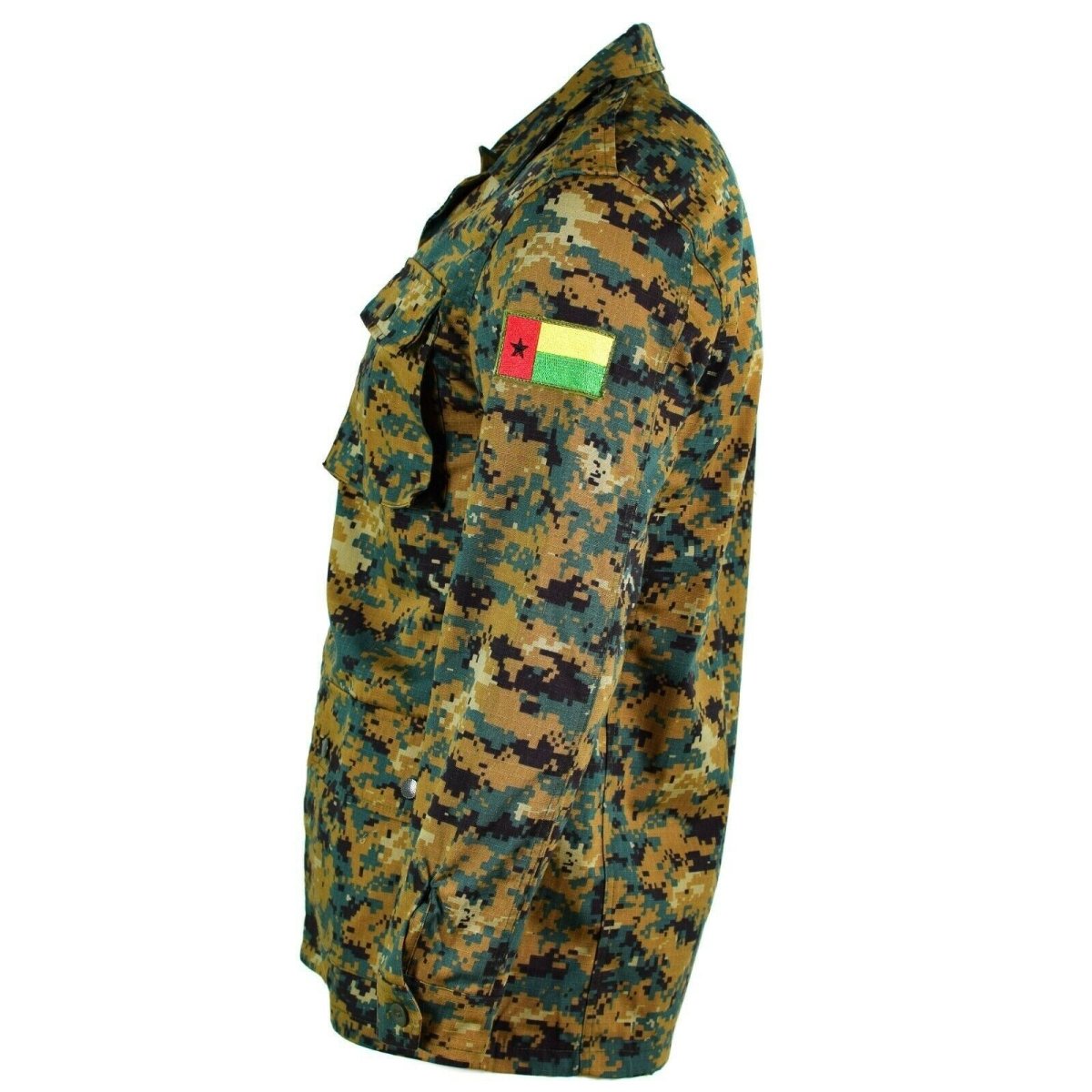 Guida Guinee Guinee Bissau Army RIPSTOP Digital Savana Camo Problema militare nuovo