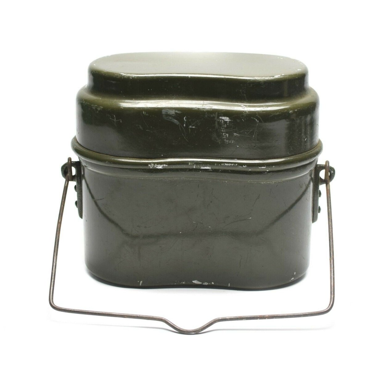 Guido kit di pasticcio dell'esercito ungherese. Set 2 pc per bowler militare in alluminio