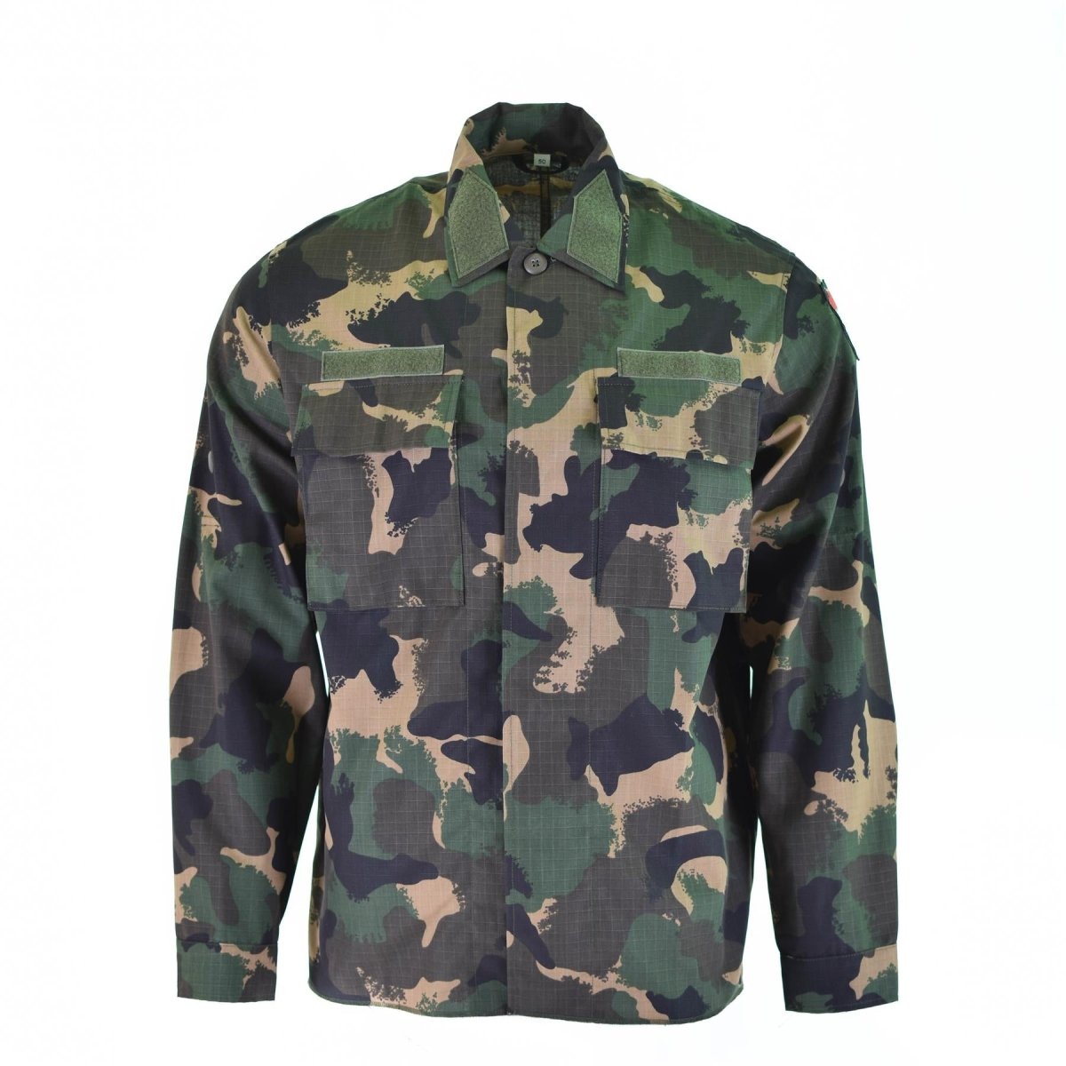 Guida camicia dell'esercito ungherese M90 ​​4 Colore camuffato a manica lunga militare nuovo