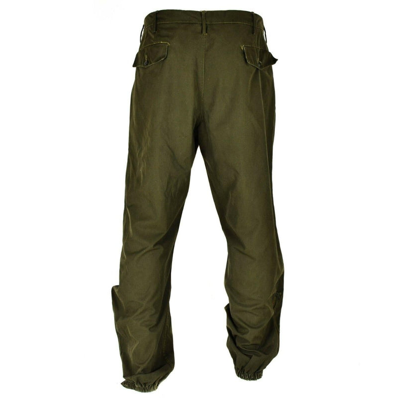 Genuine Italian army combat trousers military pants field combat O.D Olive - GoMilitar