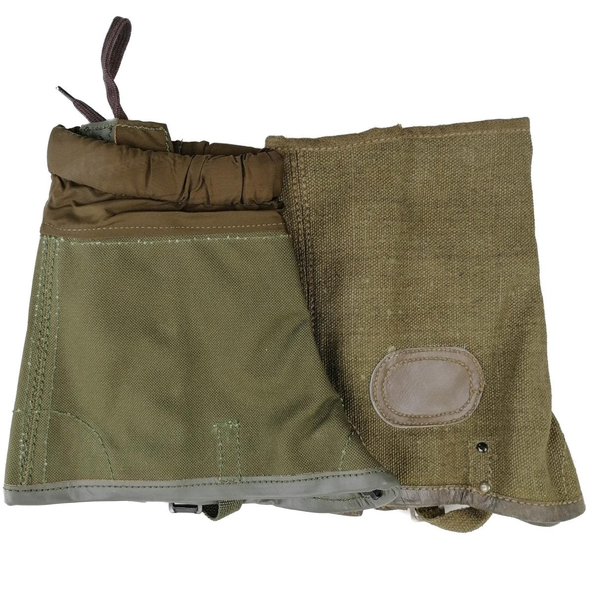 Gateteri dell'esercito italiano autentico tela oliva escursionismo surplus militare m70 combattimento