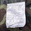 Pantaloni dell'esercito italiano autentici Combatti NATO Cotone Woodland Cimeflage Field Calcors