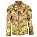 Autentico esercito italiano strappa stop vegetato camo acu giacca da combattimento camicia da campo nuovo