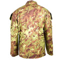 Autentico esercito italiano strappa stop vegetato camo acu giacca da combattimento camicia da campo nuovo