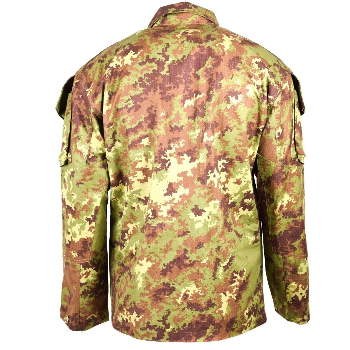 Autentico esercito italiano strappa stop vegetato camo acu giacca da combattimento camicia da campo nuovo