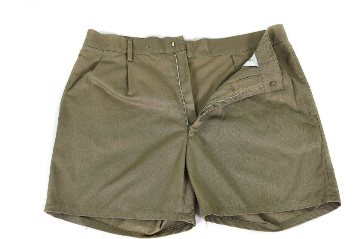 Shorts dell'esercito italiano autentico Khaki Chino Combattimento militare Bermuda BDU