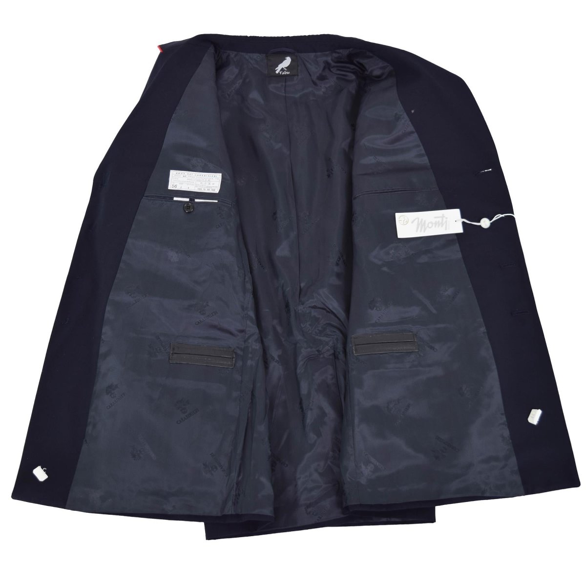 Guida ufficiale ufficiale della polizia militare italiana ufficiale ufficiale blu formale Nuova