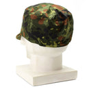 Genuine Original German army air force cap flecktarn camo peak hat military NEW - GoMilitar