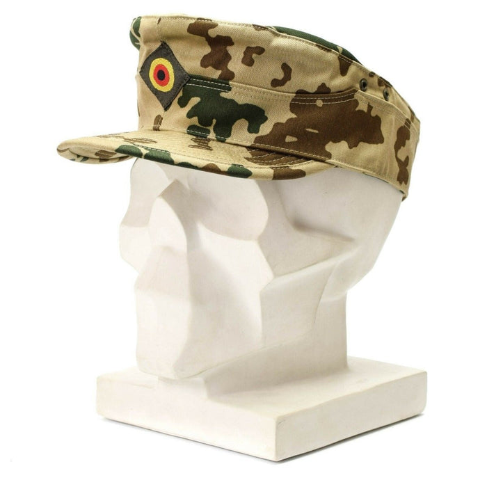 Cappello tropicale originale dell'esercito tedesco originale Cappello militare mimetico del deserto BW NUOVO - GoMilitar