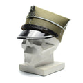 Guido cappello da visiera militare polacco Polonia Ufficiale dell'esercito Picco del picco Eagle Cockade Nuovo