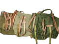 Guido sacchetto per il pane rumeno dell'esercito militare surplus oliva tela haversack od