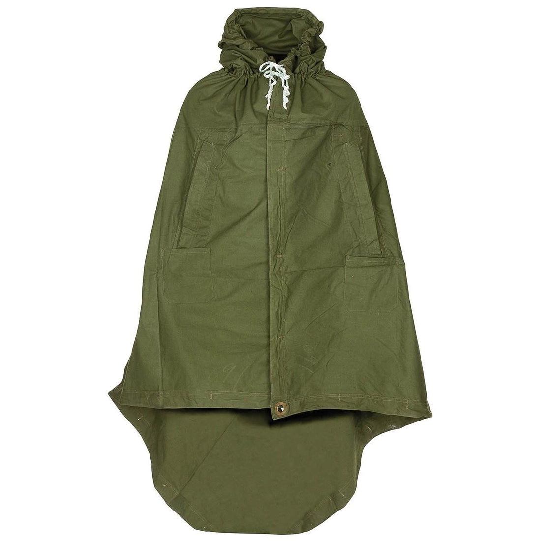 Genuino rifugio dell'esercito rumeno Terpaulino impermeabile Terpaulin Olive Poncho 180x180cm