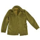 Genuine Romanian army wool jacket combat Khaki OD - GoMilitar