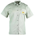 Autentica camicia dell'esercito slovacco militare bdu grigio maniche corte nuove