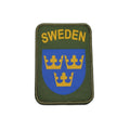 Autentico ciclo di abbigliamento per patch dell'esercito Svezia e cappuccio militari in Svezia tre corone