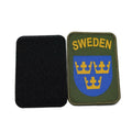 Autentico ciclo di abbigliamento per patch dell'esercito Svezia e cappuccio militari in Svezia tre corone