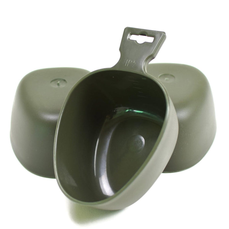 Autentica tazza dell'esercito svedese tazza di plastica TRANGIA KUKSA SVEDEN EMILITÀ MILIMENTO