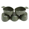 Autentica tazza dell'esercito svedese tazza di plastica TRANGIA KUKSA SVEDEN EMILITÀ MILIMENTO