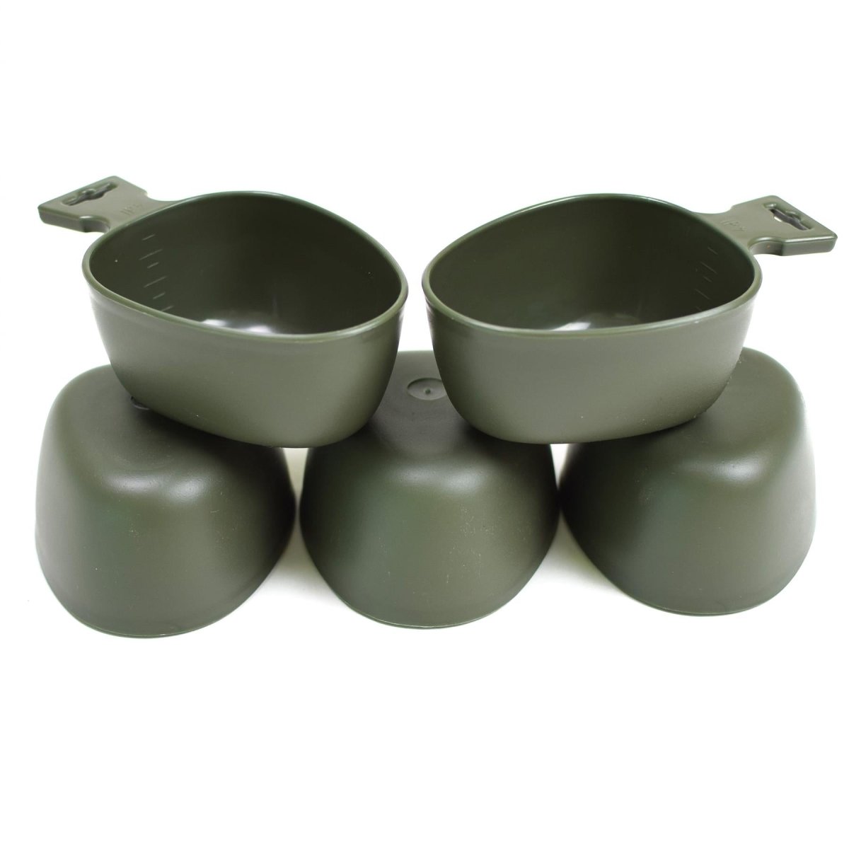 Autentica tazza dell'esercito svedese tazza di plastica TRANGIA KUKSA SVEDEN EMILITÀ MILIMENTO