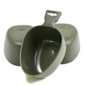 Autentica tazza dell'esercito svedese tazza di plastica TRANGIA KUKSA SVEDEN EMILITÀ MILIMENTO