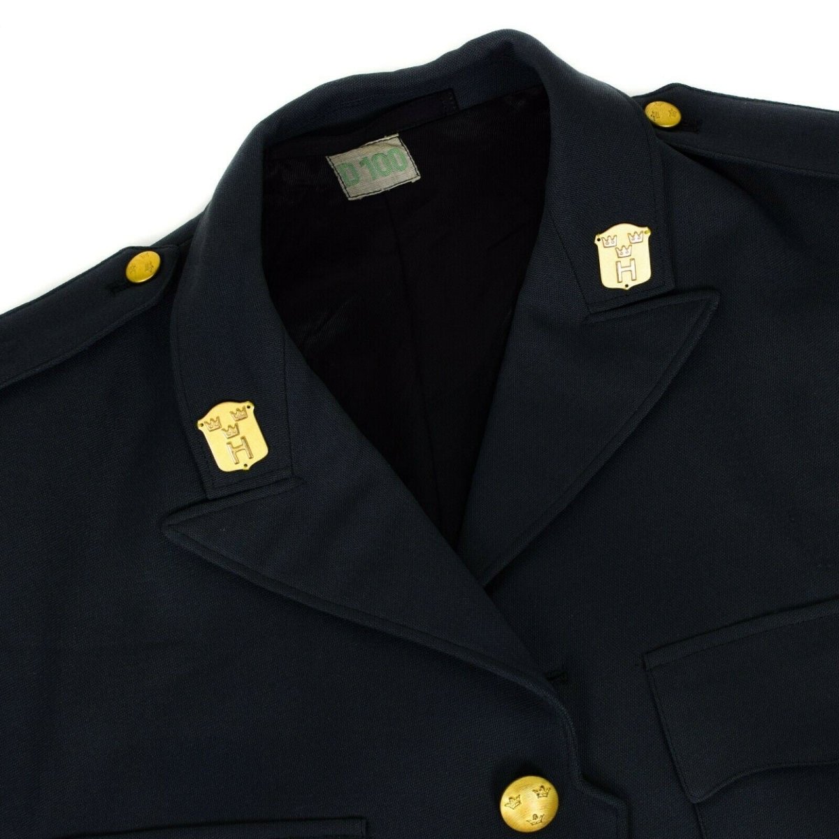 Genuino giacca per abiti militari in Svezia dell'esercito dell'esercito svedese