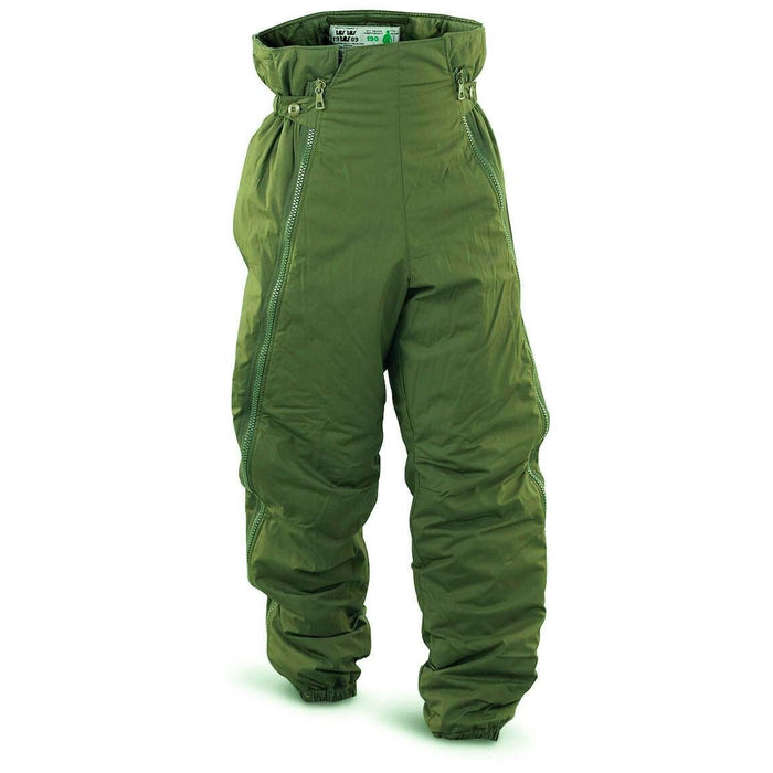 Pantaloni genuini dell'esercito svedese isolati M90 verdi Pantaloni termici per il freddo - GoMilitar