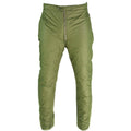 Pantaloni dell'esercito svedese autentico isolato OD Green Termal Pantaloni freddo