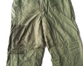 Pantaloni dell'esercito svedese autentico isolato OD Green Termal Pantaloni freddo