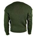 Genuino maglione militare svedese maglione verde grigio gigante con zip cardigan nuovo