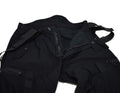 Pantaloni di petroliera termici svedesi autentici M90 pantaloni BDU neri W BRACES complessivamente NUOVO NUOVO