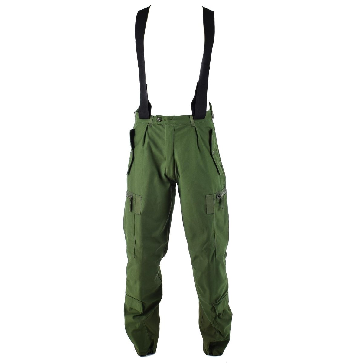 Pantaloni cisterna termiche svedesi autentiche pantaloni m90 olive bdu walet Braces nel complesso nuovo