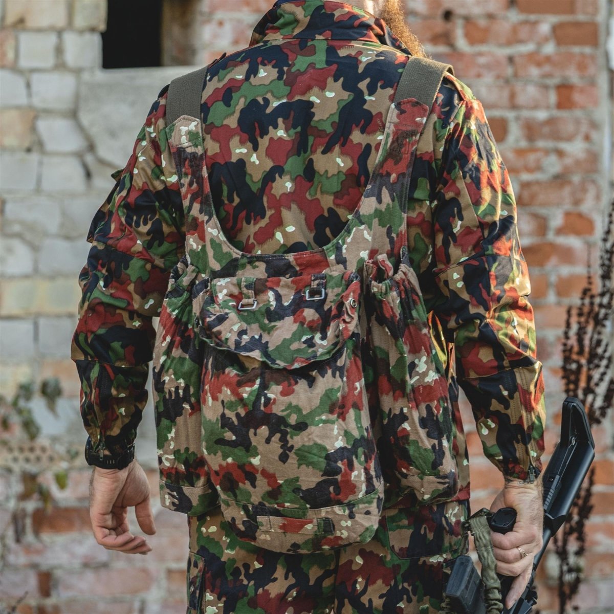 Guido zaino Swiss Army Svizzera Svizzera Alpen Camo Sniper Rucksack W Spelers