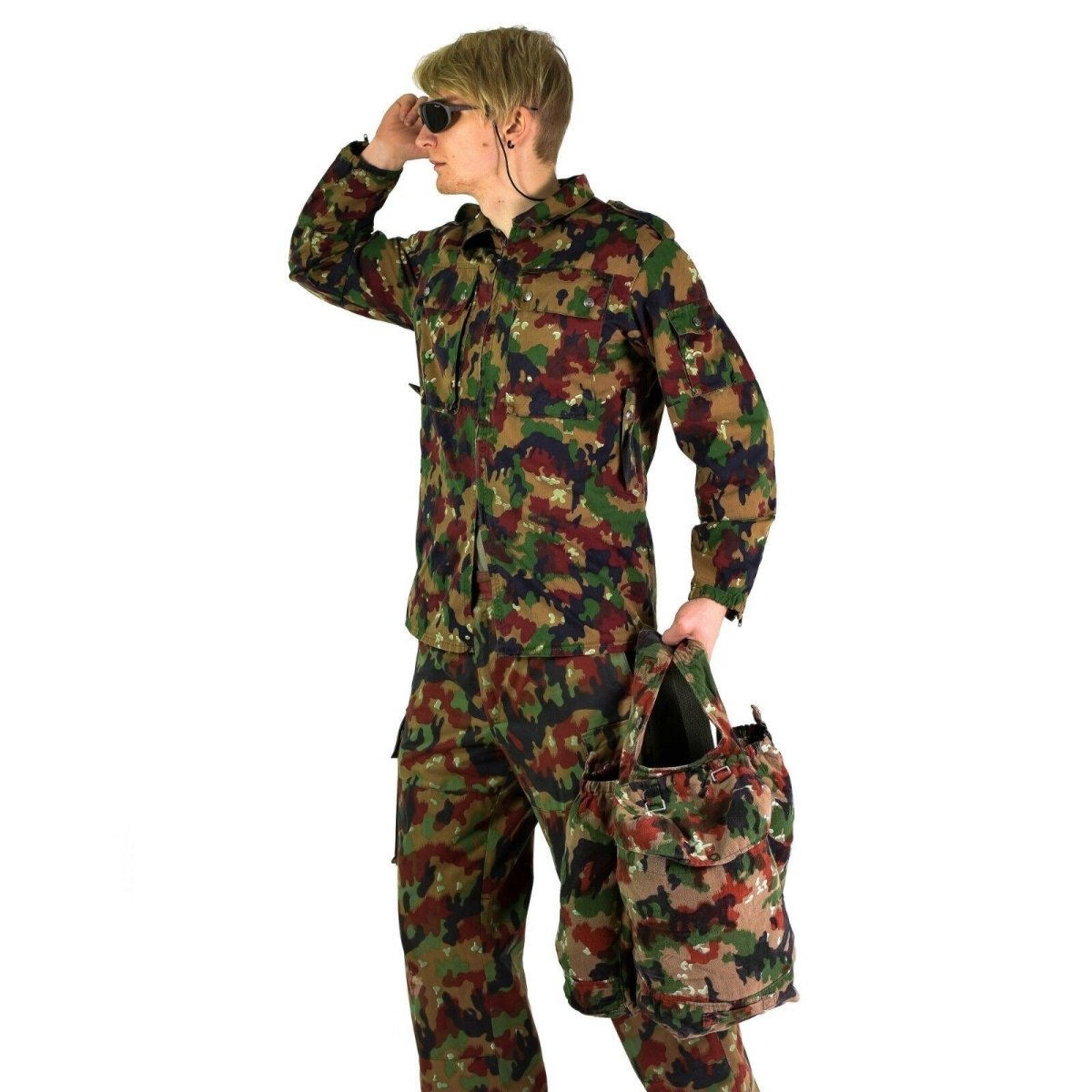 Guido zaino Swiss Army Svizzera Svizzera Alpen Camo Sniper Rucksack W Spelers