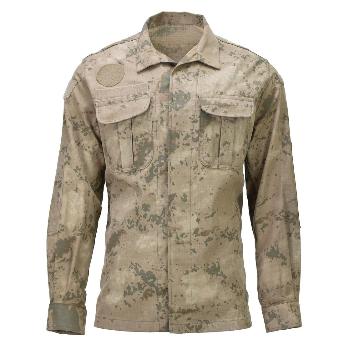 Giacca uniforme dell'esercito turco autentico RIPSTOP GILI RINFORMI M2018 CAMO