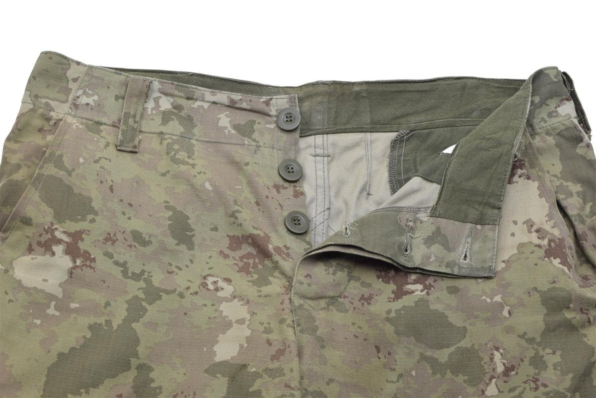 Singi militari turchi AG18 originali Ag18 Field Pants Ripstop Cavie elasticate M2021 CAMO