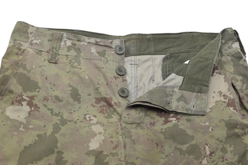 Singi militari turchi AG18 originali Ag18 Field Pants Ripstop Cavie elasticate M2021 CAMO