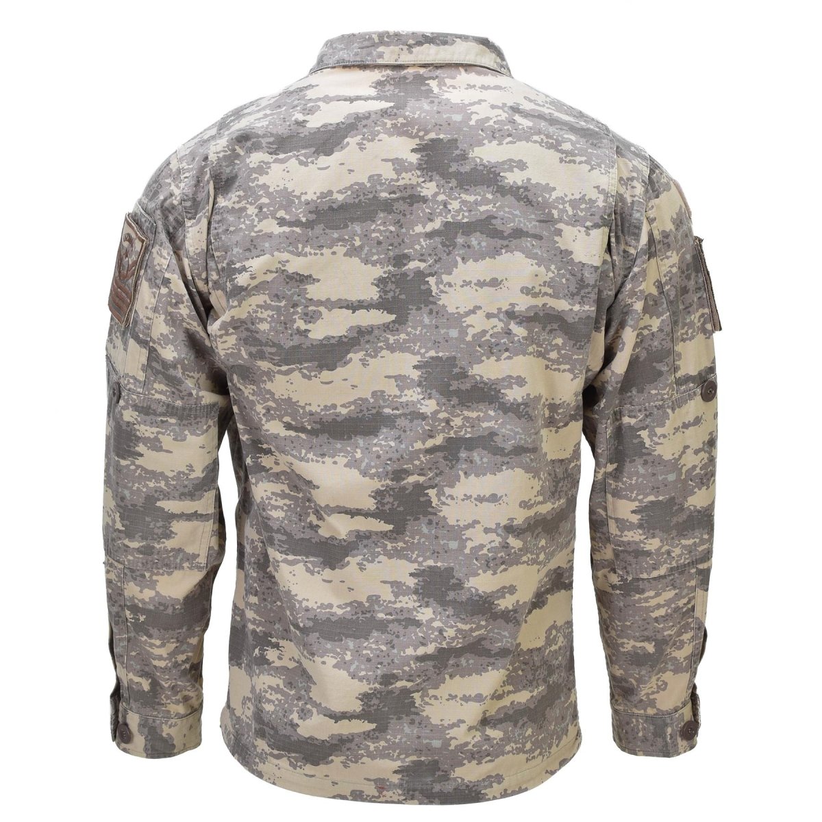 Giacca di uniforme originale turca autentica RIPSTOP gomiti rinforzati M2021 CAMO