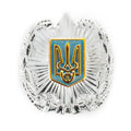 Autentica forze di polizia ucraina Hat Hat Insignia Ucraina Policeman Badge Cap Cap
