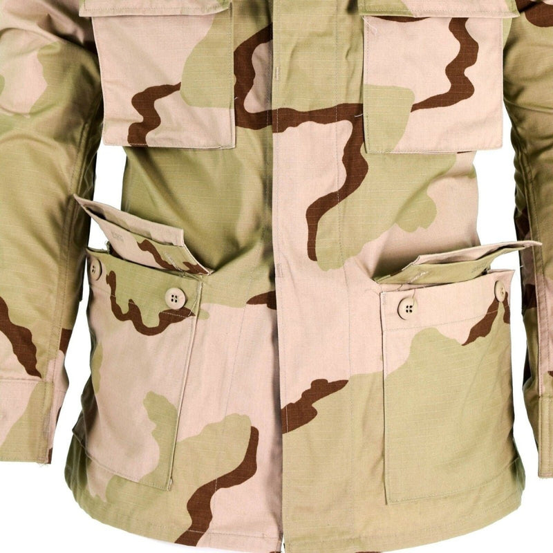 Guida da combattimento dell'esercito americano BDU BDU 3-COLOR RIPSTOP MILITARIO CAMO CAMO NUOVO